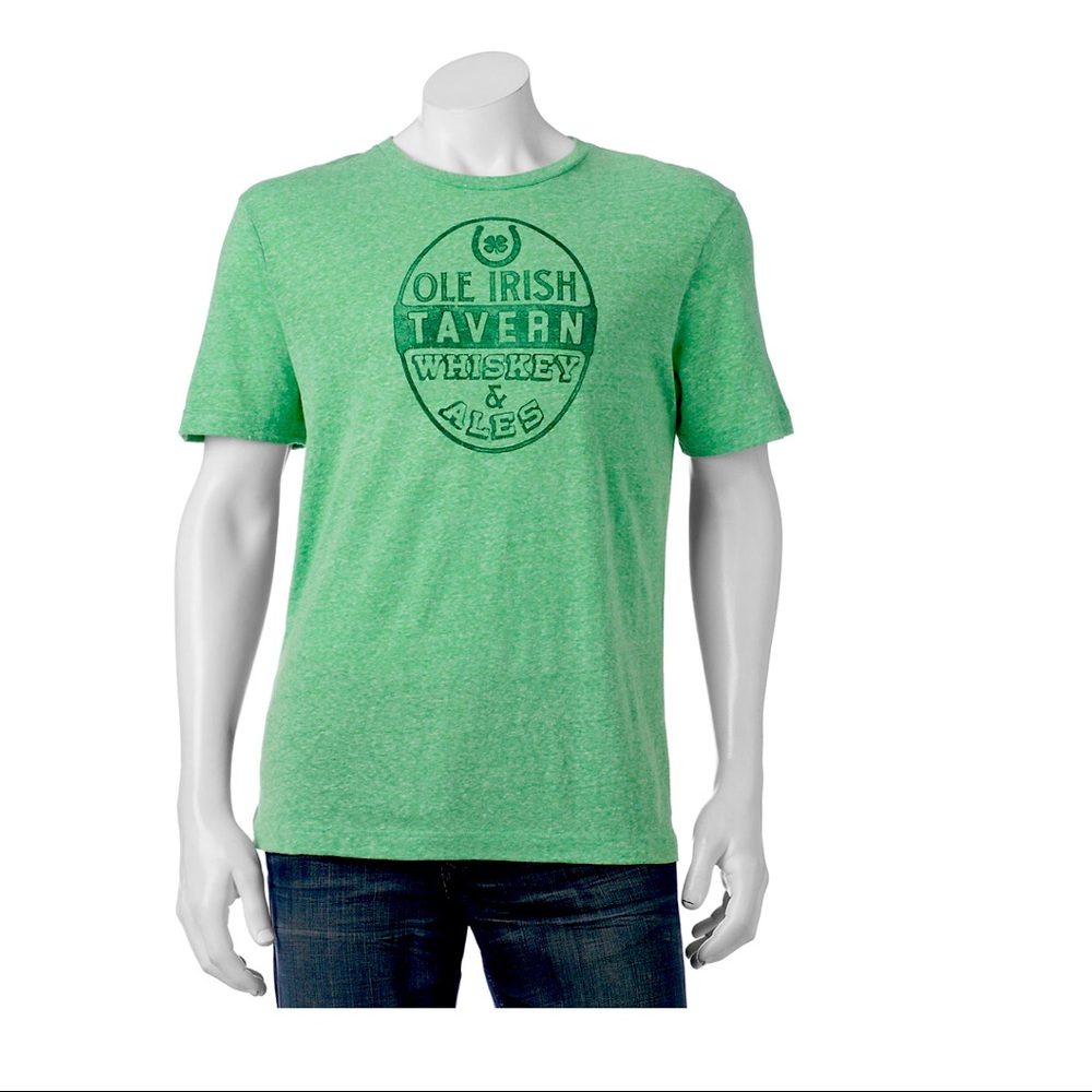 NEW SONOMA Shirt OLE IRISH TAVERN WHISKEY & ALES